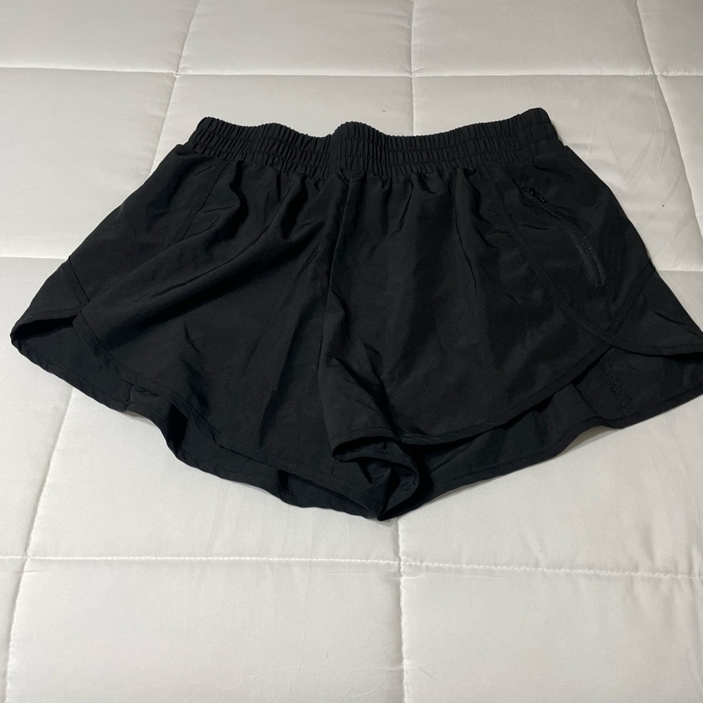 Black Women's Athletic Shorts